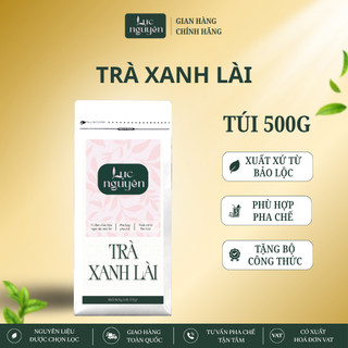 Trà Xanh Lài Lục Nguyên Chuyên Dụng Pha Chế Trà Sữa Lài, Trà Xanh Lài, Nền Trà Trái Cây (500g)