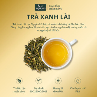 Trà Xanh Lài Lục Nguyên Chuyên Dụng Pha Chế Trà Sữa Lài, Trà Xanh Lài, Nền Trà Trái Cây (500g)