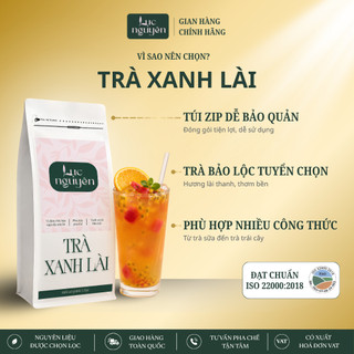 Trà Xanh Lài Lục Nguyên Chuyên Dụng Pha Chế Trà Sữa Lài, Trà Xanh Lài, Nền Trà Trái Cây (500g)