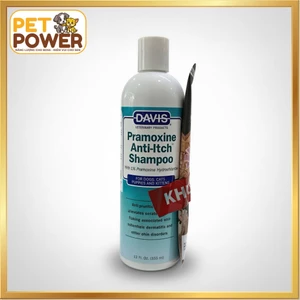Davis Pramoxine Anti-Itch Shampoo 355ml - Hỗ trợ giảm ngứa, Bổ sung độ ẩm cho Chó Mèo