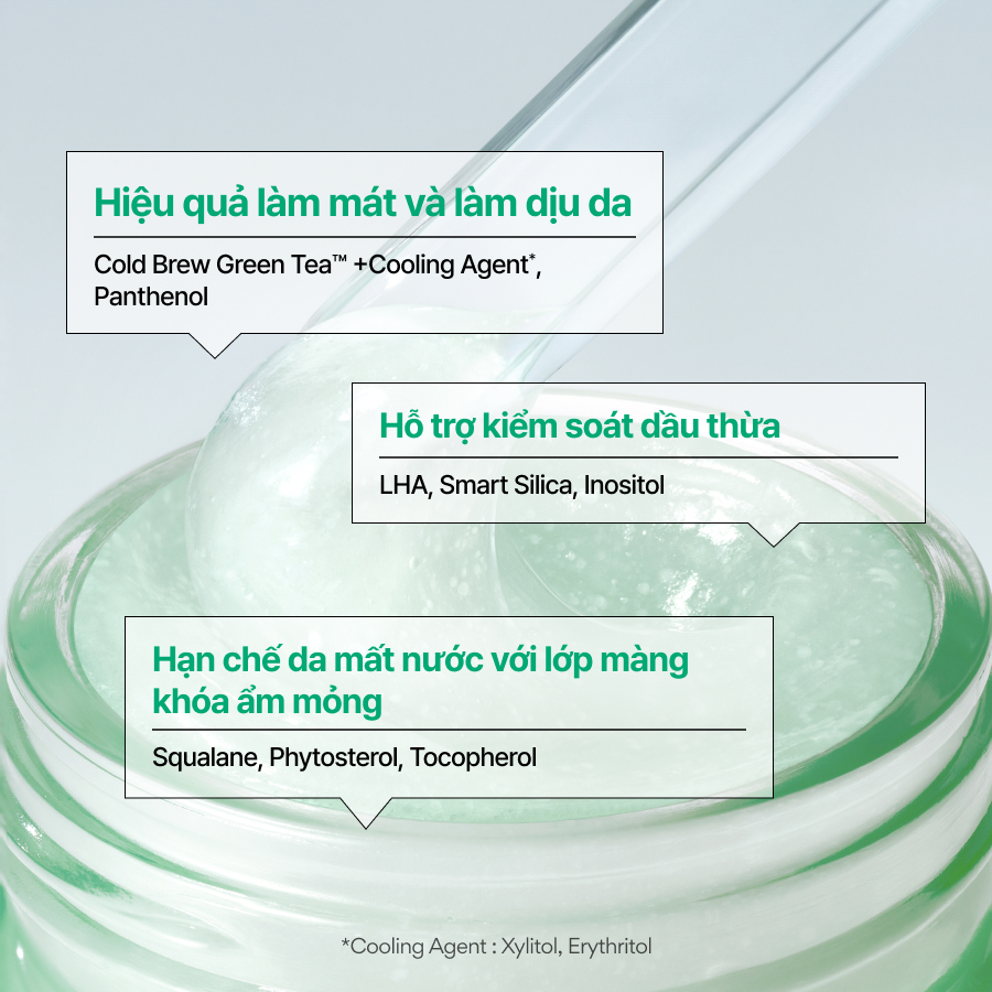 (Quà tặng không bán) Kem dưỡng dạng gel INNISFREE Panthenol Gel Cream làm dịu cấp ẩm cho da dầu mụn 1ml
