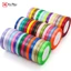 1cm x 22Mét Cuộn Ruy Băng Lụa Satin Trơn Lõi Xốp Giá Rẻ 40 Mẫu Hàng Có Sẵn