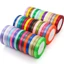 1cm x 22Mét Cuộn Ruy Băng Lụa Satin Trơn Lõi Xốp Giá Rẻ 40 Mẫu Hàng Có Sẵn