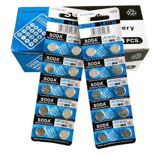 Pin Cúc Áo Vĩ 10v AG13/LR44- AG1/LR621 AG10/LR1130  CR2025 CR2032 CR2016 -Bộ 3viên AG3/LR41 bọc nhựa