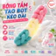 Combo 2 cái Bông tắm tạo bọt kéo dài nhiều màu BT02