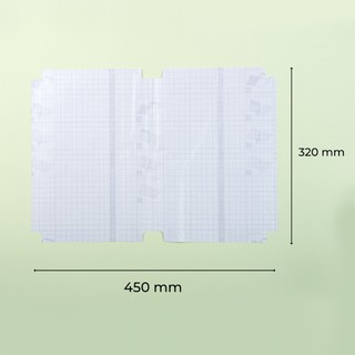 Decal Bọc Sách Tiếng Anh CLASSMATE Chất Liệu Nhựa Trong Dẻo Bền Chống Thấm, Decal Dán SGK Tiếng Anh (43x32cm) DC316