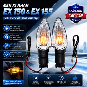 Đèn Xi Nhan Xe Máy, Đèn Xi Nhan Kiểu Ex150 & Ex155- Phụ Tùng Và Phụ Kiện Xe Máy - Hiệu Suất Chiếu Sáng Vượt Trội
