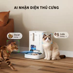 [GEMINI 2] Máy ăn tự động cho chó mèo PETKIT Yumshare Dual-Hopper có app, camera, 2 ngăn 5 lít — ảnh 3