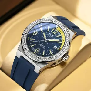 Đồng Hồ Nam Chính Hãng I&W Carnival 661G-S1 Full Box Chống Nước Kính Sapphire (Máy Cơ Tự Động)