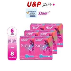 Diana siêu thấm siêu mỏng cánh gói 8 miếng và CoolFresh mỏng cánh