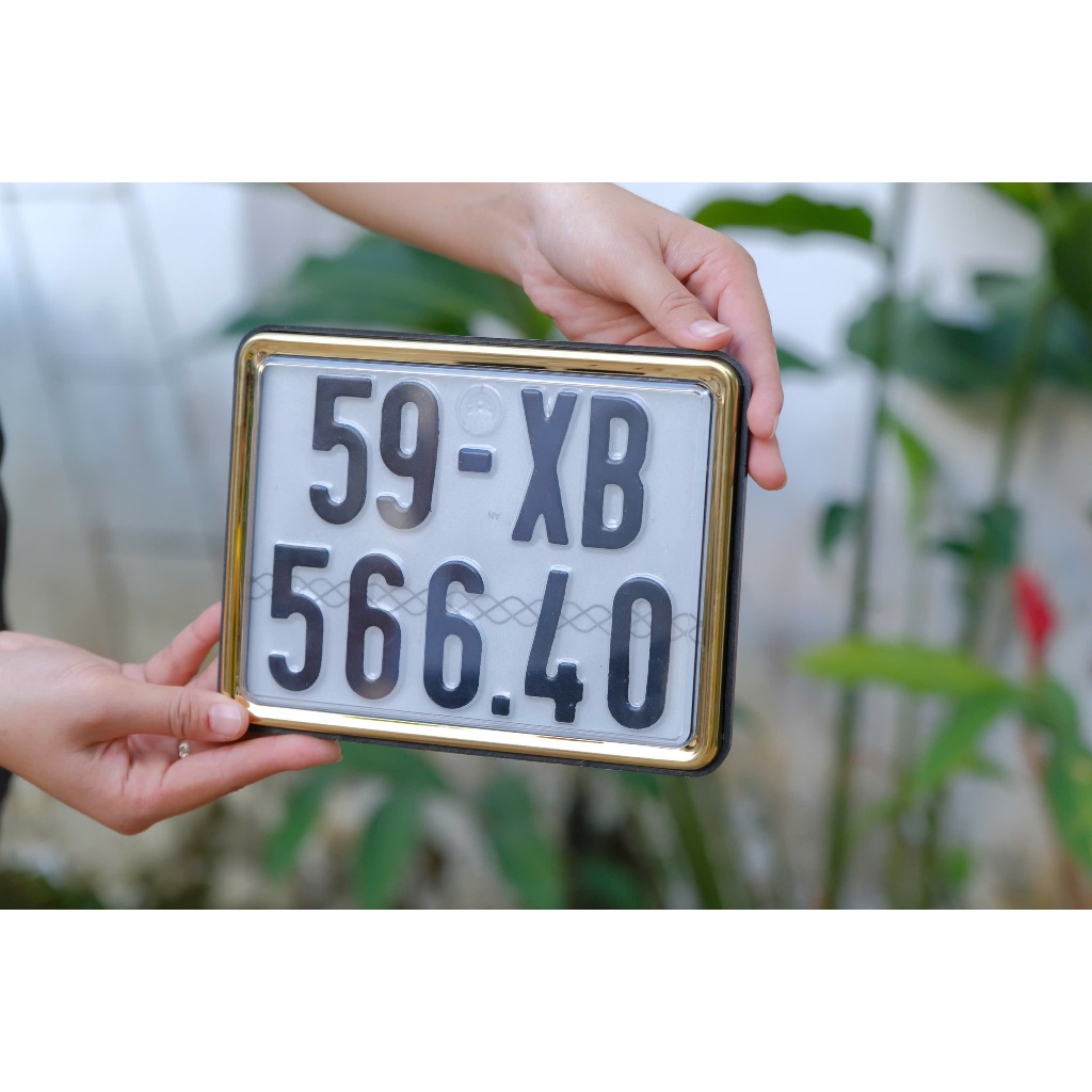 Khung Biển Số Xe Máy Ưu Việt - Tự Gắn - Thái Vạn