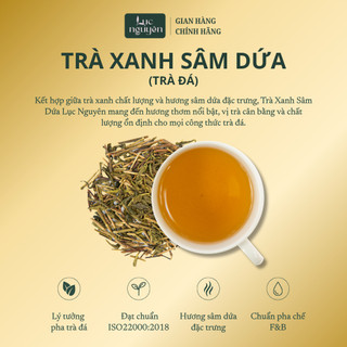 Trà Sâm Dứa Lục Nguyên,Trà Xanh Sâm Dứa Pha Chế Chuyên Dụng Cho Quán Cafe,Trà Giải Khát Thơm Ngon