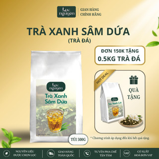 Trà Sâm Dứa Lục Nguyên,Trà Xanh Sâm Dứa Pha Chế Chuyên Dụng Cho Quán Cafe,Trà Giải Khát Thơm Ngon