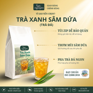Trà Sâm Dứa Lục Nguyên,Trà Xanh Sâm Dứa Pha Chế Chuyên Dụng Cho Quán Cafe,Trà Giải Khát Thơm Ngon