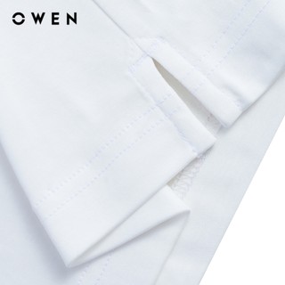 Owen - Áo polo Body Fit APV262072 màu Trắng chất liệu Cotton Amonia