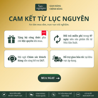 Bột Trà Olong Matcha Premium Lục Nguyên Ít Chát, Hậu Ngọt Thanh, Chuyên Pha Chế Signature (100g)