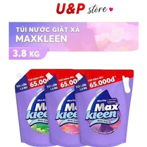 Túi Nước giặt xả Maxkleen 3.8kg