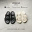 Dép Sục nam LEMANS MULE SANDAL M4&S01 - Đen và Nâu Tây, đế 2 lớp cao 5.5cm, mũ may 3 lớp da bò, Bảo hành 12 tháng