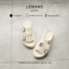 Dép Sục nam LEMANS MULE SANDAL M4&S01 - Đen và Nâu Tây, đế 2 lớp cao 5.5cm, mũ may 3 lớp da bò, Bảo hành 12 tháng