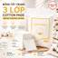 Combo 2 bịch Bông tẩy trang 3 lớp Cotton Pads [Túi 222 miếng]