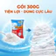 Combo 5 Túi Bột Giặt GIATA 300gr, sạch nhanh tiết kiệm