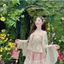 SET ÁO HAI DÂY HOA NƠ PHỐI CARDIGAN CHẤM BI VÀ CHÂN VÁY, SET ĐỒ NỮ BÁNH BÈO DỊU DÀNG | MEOINDAH