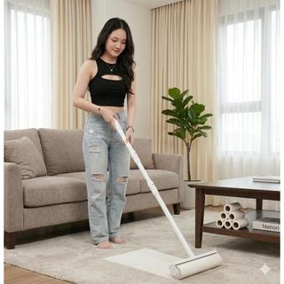 Cây Lăn Bụi Đa Năng 26cm Dài 125cm Kèm 3 Lõi Dính 50 Lớp Dính