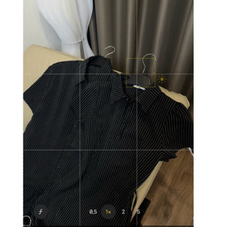 (S - 96) [GIÁ MỞ BÁN] Set đồ đôi nam nữ couple váy kẻ thiết kế cổ đức phối viền ren và áo sơmi nam kẻ ,đồ đôi