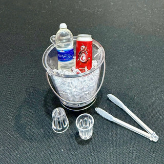Mô hình thu nhỏ/ set Biabeer, set nước ngọt mini trang trí nhà búp bê