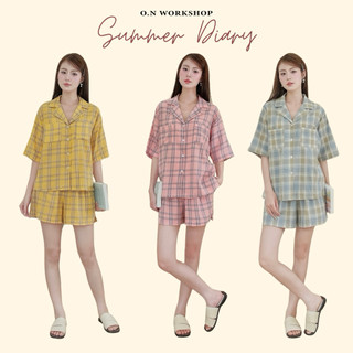 𝗛𝗮̀𝗻𝗴 𝗰𝗵𝗶́𝗻𝗵 𝗵𝗮̃𝗻𝗴 Bộ đồ ngủ mặc nhà pyjama Bamboo sợi tre form rộng mềm mướt - ON WORKSHOP
