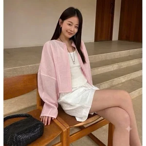 𝗧𝗼𝘃𝗲 𝗟𝗶𝗻𝗲𝗻 - Áo Khoác linen tơ mỏng