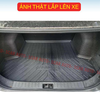 LÓT CỐP xe NISSAN ALMERA 2020 -NAY nhựa dẻo siêu đẹp, siêu bền, chống thấm nước, không mùi, vừa khít