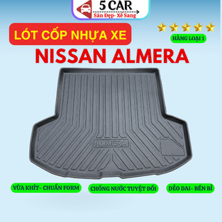 LÓT CỐP xe NISSAN ALMERA 2020 -NAY nhựa dẻo siêu đẹp, siêu bền, chống thấm nước, không mùi, vừa khít