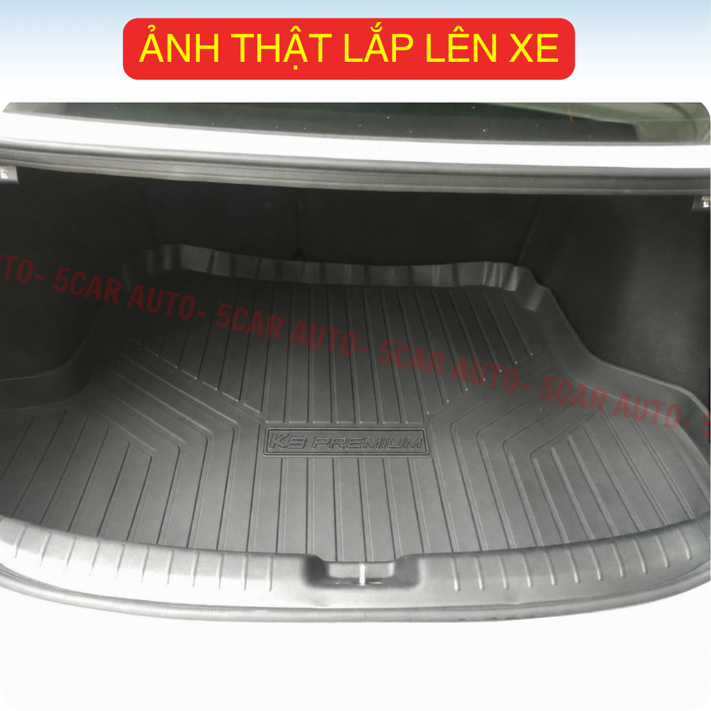 LÓT CỐP xe Kia K3 2021 - Nay, nhựa dẻo siêu đẹp, siêu bền, chống thấm nước, không mùi, vừa khít xe