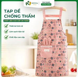 Tạp Dề Hình Thỏ Xinh Xắn Chống Thấm Nước Chống Bám Bẩn Tiện Lợi Khi Nấu Ăn Gia Đình Cao Cấp