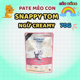 [Hỏa Tốc] Pate mèo con SNAPPY TOM dạng kem  - Gói 70g