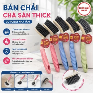 Combo 2 cái Bàn chải chà sàn THICK - Cọ toilet nhà tắm phong cách Đài Loan xinh đẹp