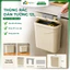 Thùng Rác Gắn Tường 12L Thiết Kế Nắp Lật Thông Minh Tiết Kiệm Không Gian Chống Mùi & Dễ Vệ Sinh