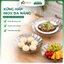 Xửng Hấp Inox Có Chân Đa Năng Hấp Cách Thủy Đựng Trái Cây Ráo Nước Tiện Lợi Cho Nhà Bếp Cao Cấp 4IN1