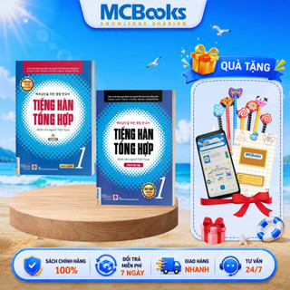 Sách - Combo Tiếng Hàn Tổng Hợp Dành Cho Người Việt Nam  Sơ Cấp 1 ( Giáo Trình  và Sách Bài Tập) Kèm App Online