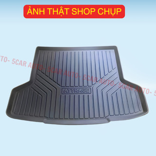 LÓT CỐP xe MITSUBISHI ATTRAGE 2015 - NAY nhựa dẻo siêu đẹp, siêu bền, chống thấm nước, không mùi, vừa khít