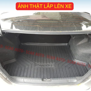 LÓT CỐP xe MITSUBISHI ATTRAGE 2015 - NAY nhựa dẻo siêu đẹp, siêu bền, chống thấm nước, không mùi, vừa khít
