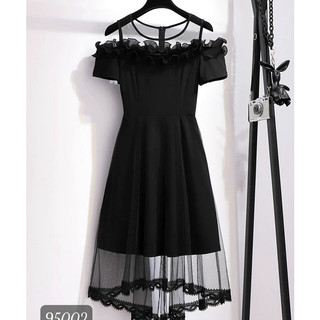 (MAY KỸ) ĐẦM UMI PHỐI LƯỚI SANG CHẢNH - THỜI TRANG TIỂU THƯ HÀN QUỐC KB FASHION