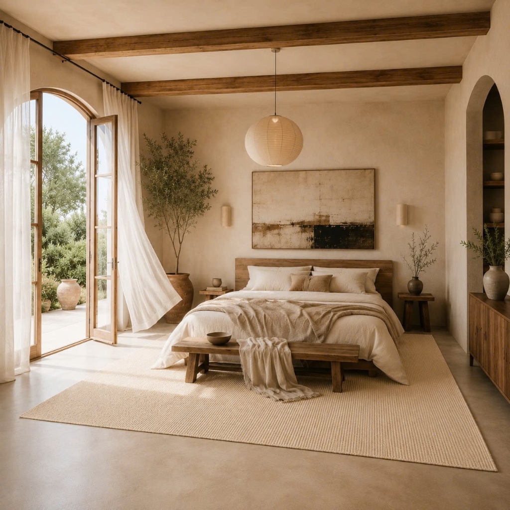 Thảm Dệt Đế Cao Su MemminCarpet Chống Trơn Trượt Phong Cách Hiện Đại Và Sang Trọng, Giúp Căn Phòng Hút Mắt Hơn