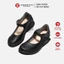 Giày da nữ đế xuồng cao cấp đế cao 5cm, giày da công sở dáng sang siêu êm siêu bền 23202 Nhật Bản