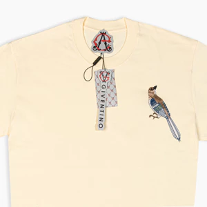 Áo Thun Thêu Chim Sẻ Art 5 màu Áo thun local brand cotton 245 gsm ( Chim Sẻ )