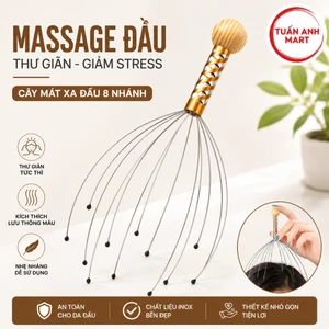 Combo 5 cái Massage đầu - cây mát xa đầu thư giãn thông minh