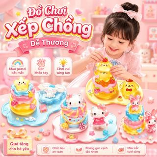 Bộ Decal DIY 3D Xếp Chồng Nổi Cho Bé, Đồ Thủ Công Trang Trí Nhiều Mẫu Dễ Làm