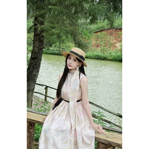 HERBIE | Đầm voan maxi dài xếp ly | Rosalie Dress
