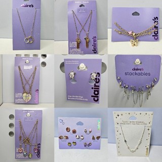Phụ Kiện Thời Trang Claire's Mỹ | Bông Tai, Dây Chuyền, Lắc Tay Giá Rẻ